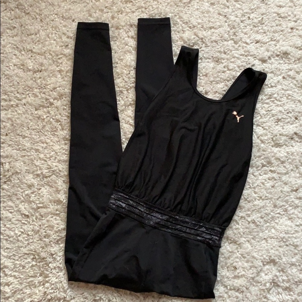 NWOT Puma exercise bodysuit workout jumpsuit S